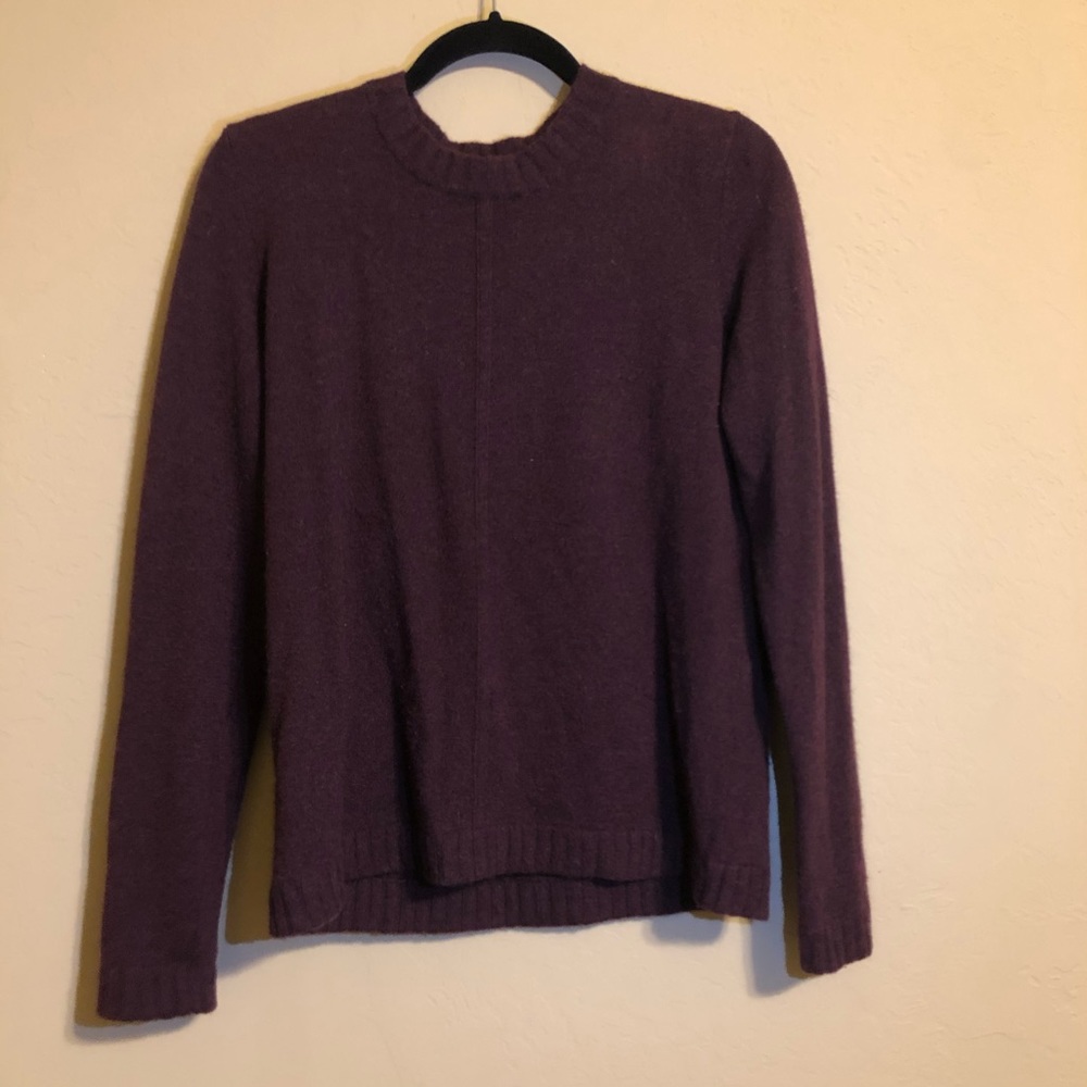 Dark purple Patagonia sweater